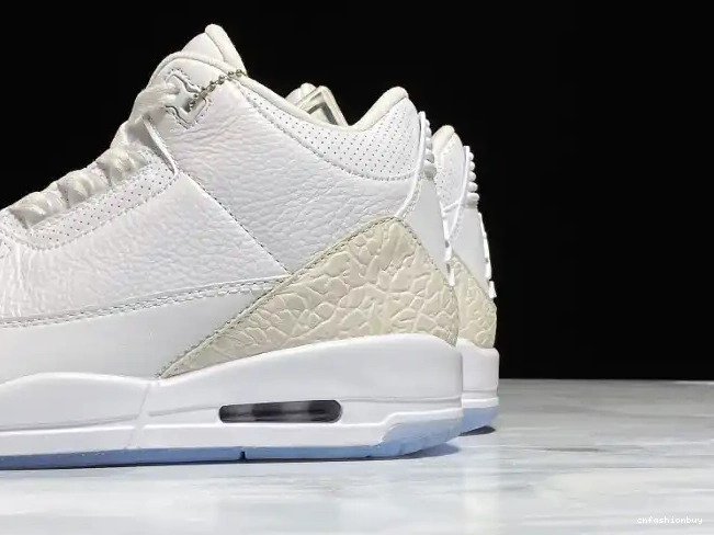 Air Retro White 136064-111 Jordan 3 Triple 0402